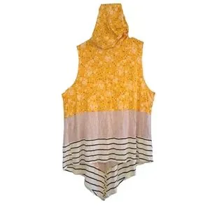 Tru Self Sweaters New Tru Self Open Front Hooded Sleeveless